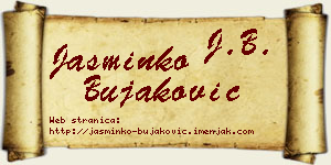 Jasminko Bujaković vizit kartica
